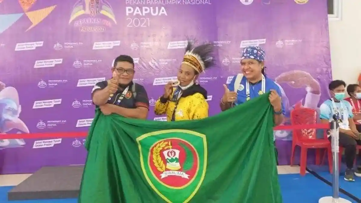 Hingga Akhir Perhelatan, Maluku Hanya Kantongi 3 Emas di Peparnas Papua XVI