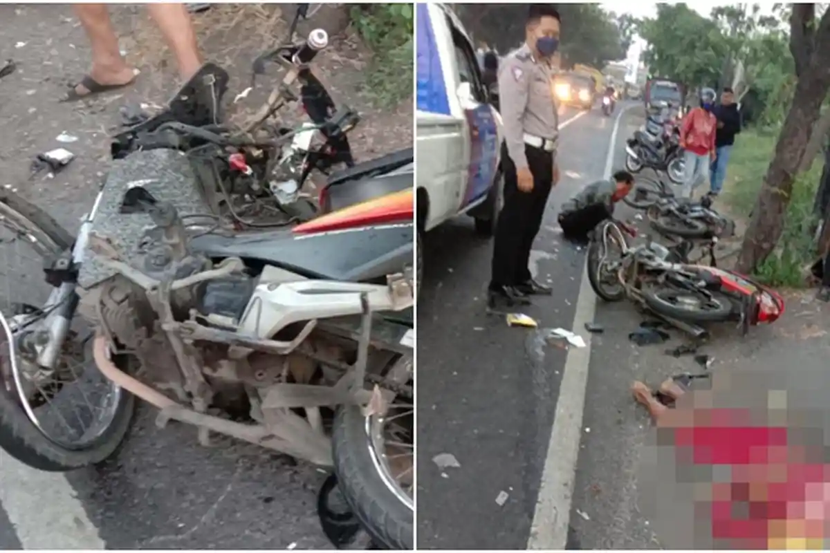 Kecelakaan Maut Pukul 14.20 WIB, 1 Orang Tewas dan 3 Jadi Korban, Hendak Belok Lalu Ditabrak Motor