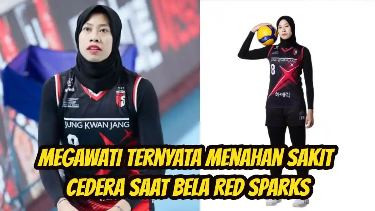 Megawati Hangestri Ternyata Menahan Sakit Cedera Saat Bela Red Sparks di Final, 'Aku Menangis'