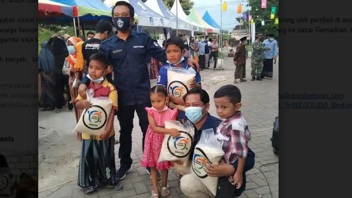 Menu Buka Puas Bagi Yang Sakit di Gresik, Takjil Delivery dari Pegiat Medsos Kabar Panceng