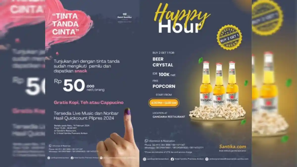 Hotel Santika Premiere Ambon Merayakan Cinta dan Demokrasi dengan Promo Menarik