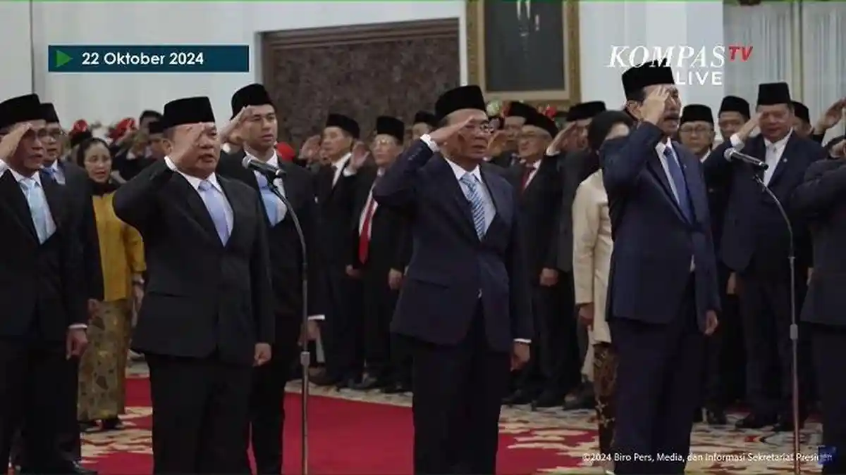 DAFTAR Kepala Badan hingga Utusan Khusus Presiden Dilantik Hari Ini, Ada Lagi Nama Luhut Panjaitan
