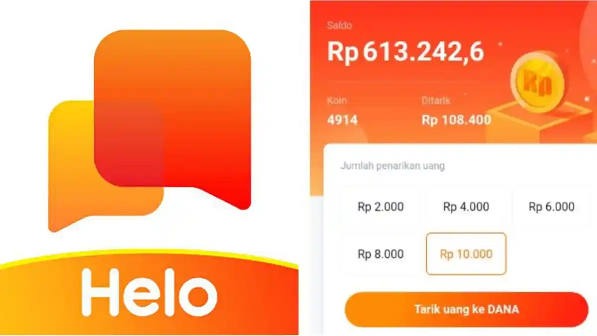 Cara Mudah Hasilkan Uang dari Aplikasi Penghasil Uang Helo, Bisa Ditarik Lewat Dana Setiap Hari