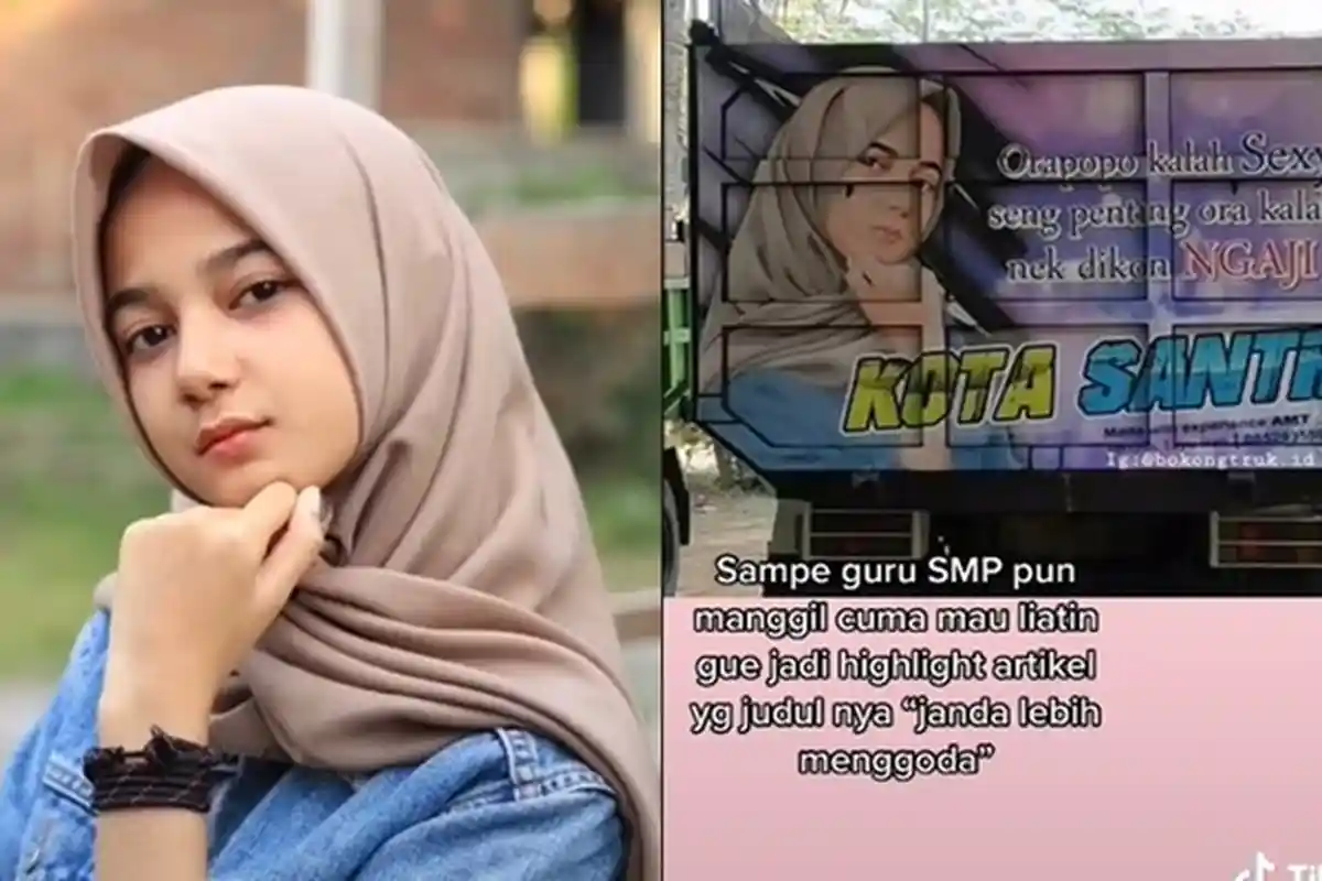 Viral Video Curhat Gadis Berkerudung yang Wajahnya Kerap Hiasi Bak Truk, Kerap Diledek Duta Truk
