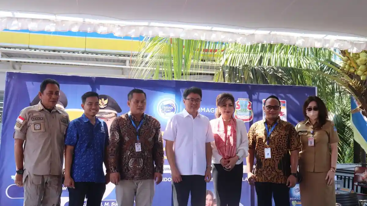 Indomaret - Frisian Flag Gelar Posyandu di Kelurahan Sindulang