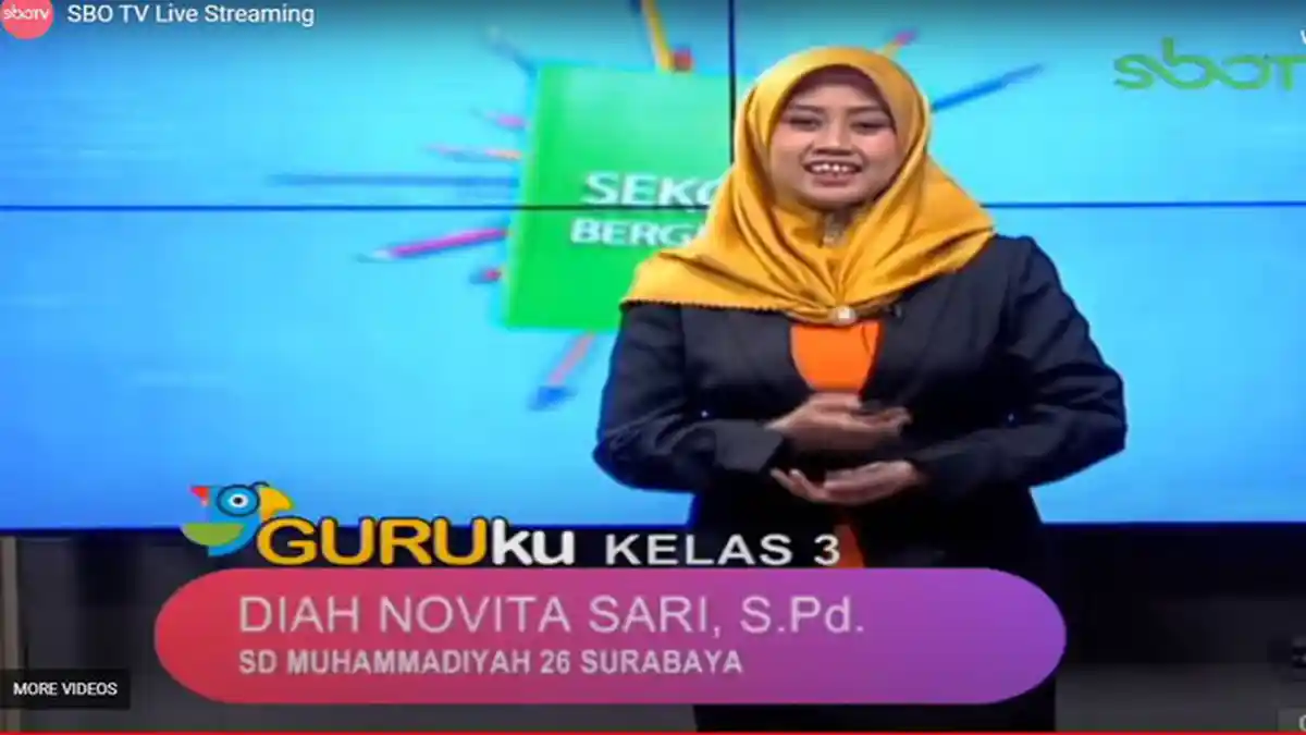 Jadwal dan Link Live Streaming GURUku di SBO TV Jumat 8 Januari: Materi Siklus Hidup Hewan