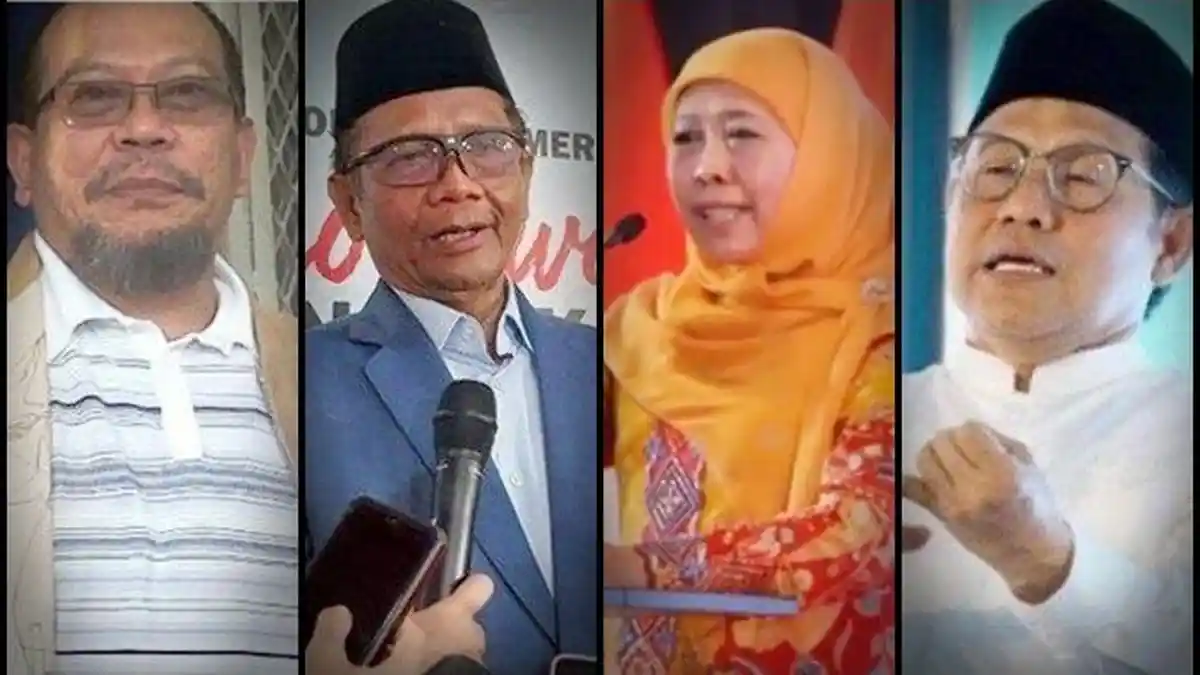 Terbaru Hasil Survei Cawapres: Warga Jatim Mau Tokohnya Maju Dampingi Prabowo, Ganjar atau Anies