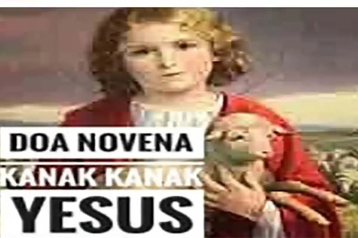 Teks Doa Novena Kanak-kanak Yesus