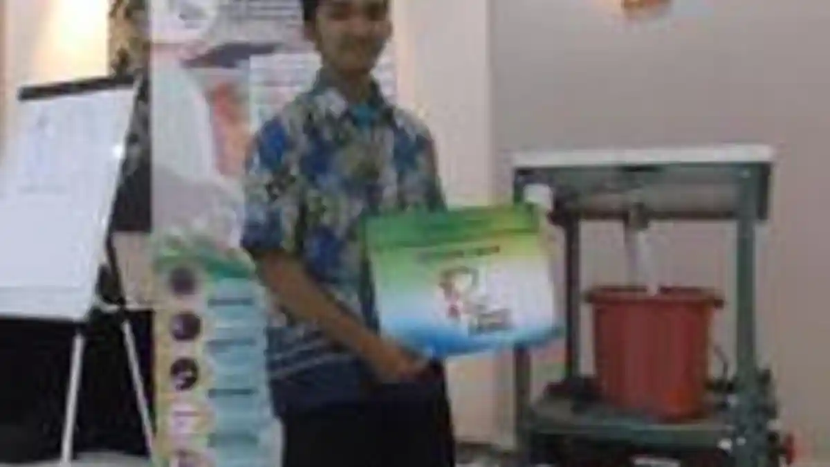 Penyiram Ladang Sayur Otomatis Antar Anang Raih GS Astra Power Of Innovation Award 2014