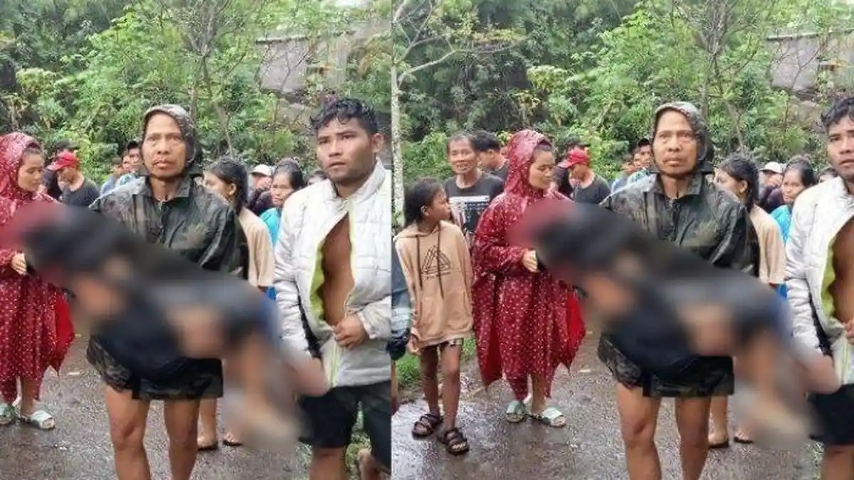 Bocah SD Pulang Sekolah Malah Main Air usai Lewati Jembatan, Tak Dengarkan Peringatan Teman