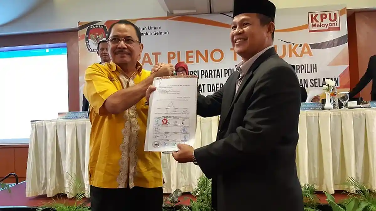 KPU Tetapkan Hasil Pemilu 2019, Berikut 55 Nama Anggota DPDR Kalsel Terpilih Periode 2019-2024