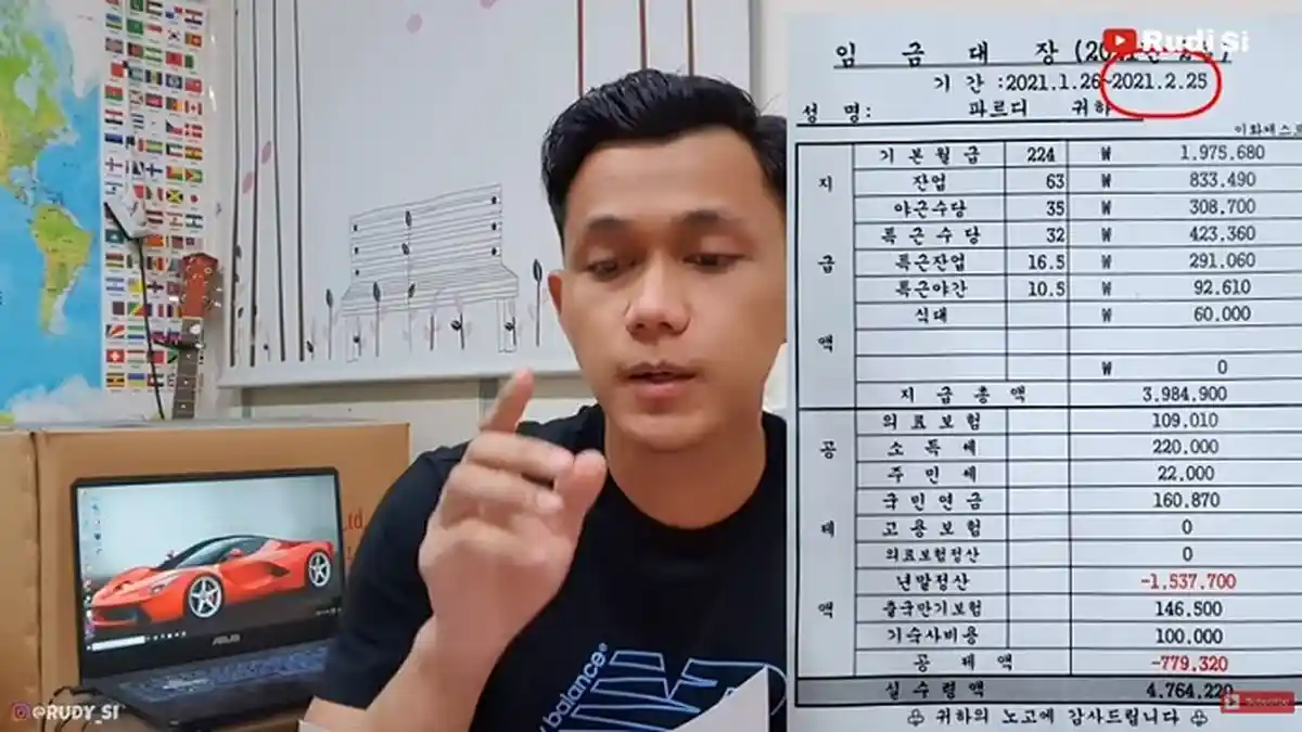 TKI Bongkar Gaji Bersih Rp 58 Juta di Korsel, Bekerja Cuma 4 Hari, Selebihnya Dihitung Lembur