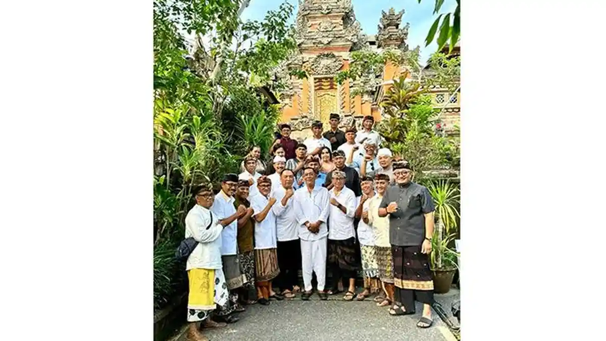 Tim Pemenangan Prabowo-Gibran di Gianyar Dekati Tokoh Puri Ubud