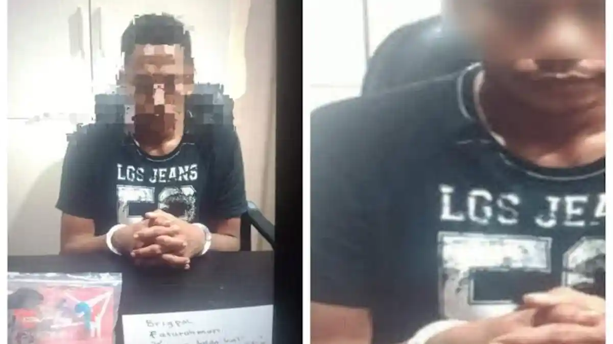 TAMPANG Brigadir FA Ditangkap Ditresnarkoba Polda Kalteng, Kedapatan Miliki Sabu-sabu