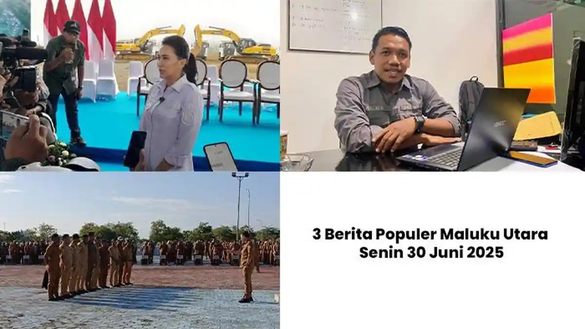 3 Berita Populer Malut: Permintaan Sherly Laos ke Prabowo - Hasil Seleksi PPPK Tahap II Pemprov
