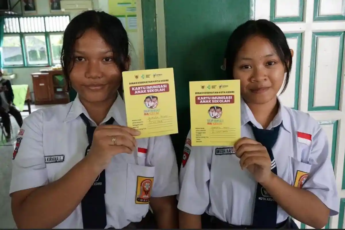 Jumlah Anak Perempuan Ditarget Pemkot Kediri Dapat Imunisasi HPV, Pj Wali Kota: Perlindungan Kanker