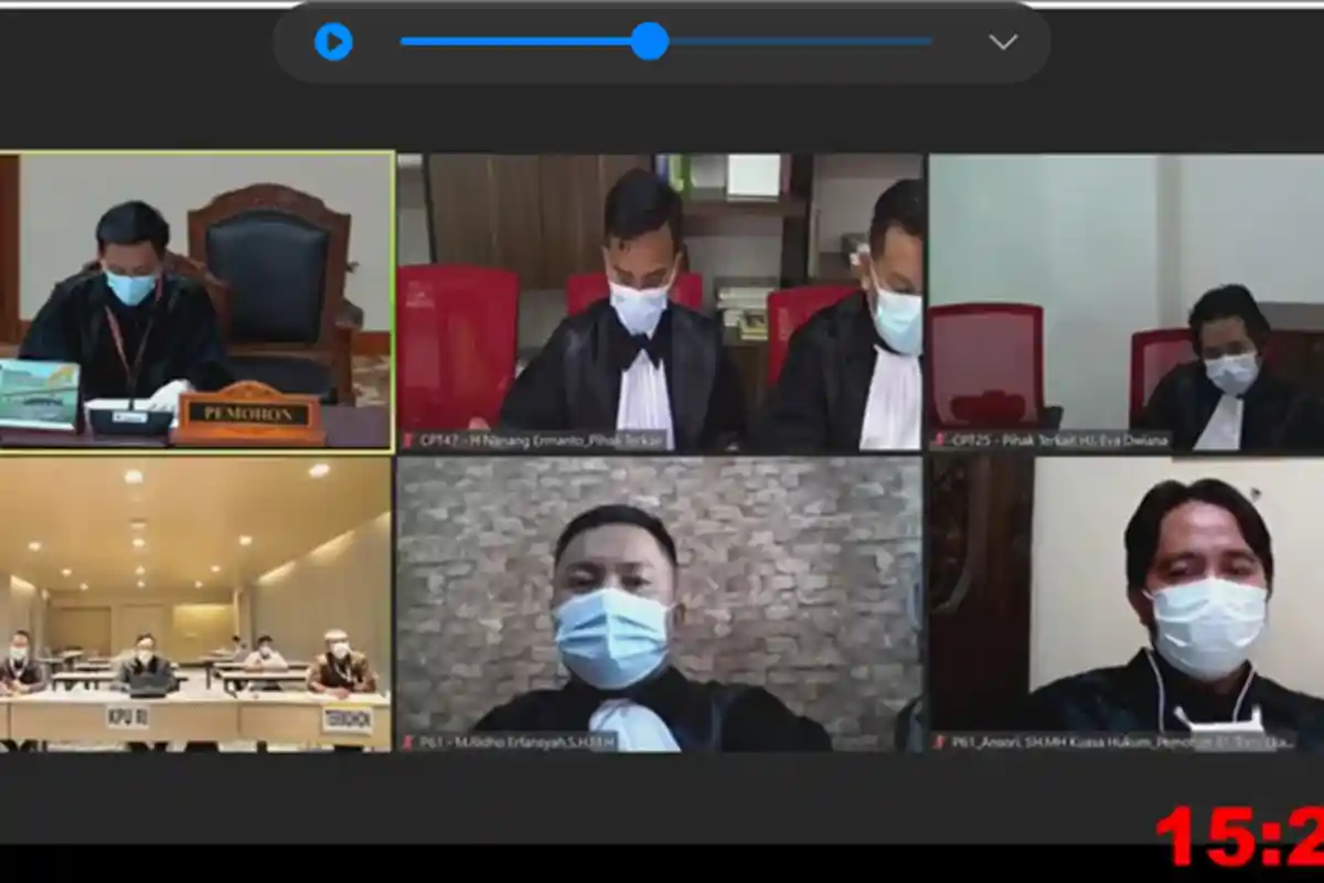 Gugatan Sengketa Pilkada Bandar Lampung 2020 di MK Dihentikan