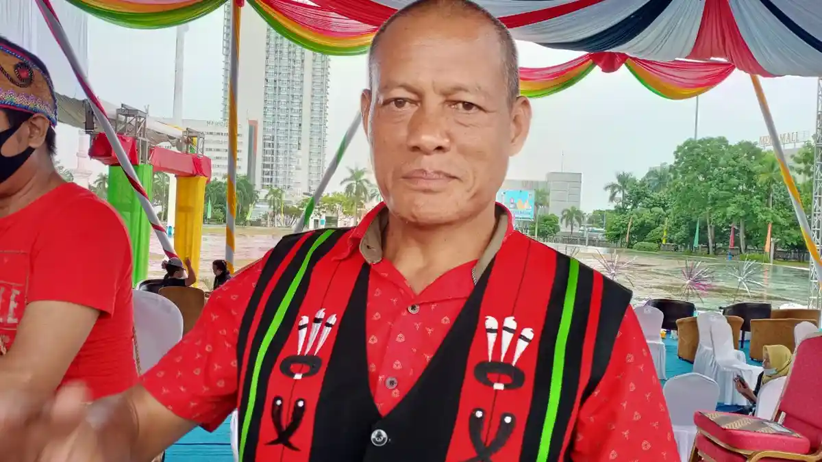 Kisah Adrianus Mudon Merantau ke Batam, Kini Jadi Ketua Perhimpunan Keluarga Dayak Batam