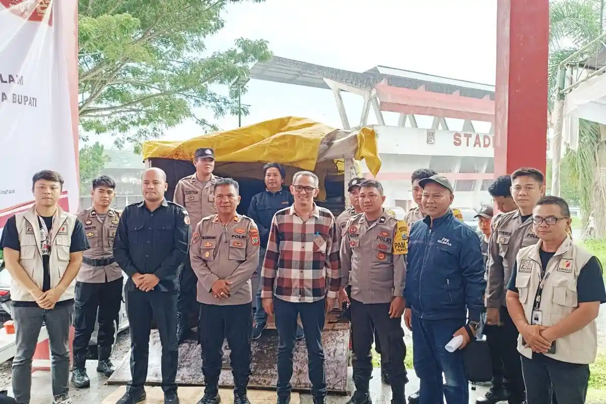 Hari Ini KPU Minahasa Mulai Distribusi Logistik Pilkada 2024, Dijadwalkan 2 Tahap