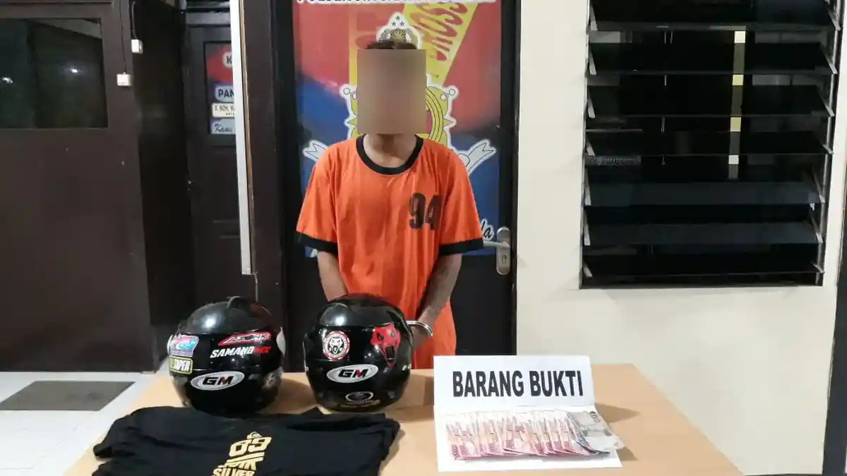 1 Tersangka Berhasil Kabur, Polres Singkawang Tangkap Maling Motor