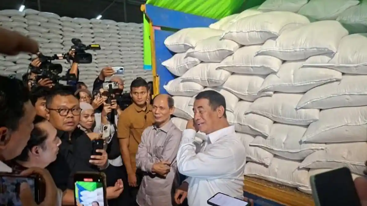 Hadapi Fenomena Godzilla El Nino, Mentan Amran Pastikan Stok Beras Aman hingga 11 Bulan