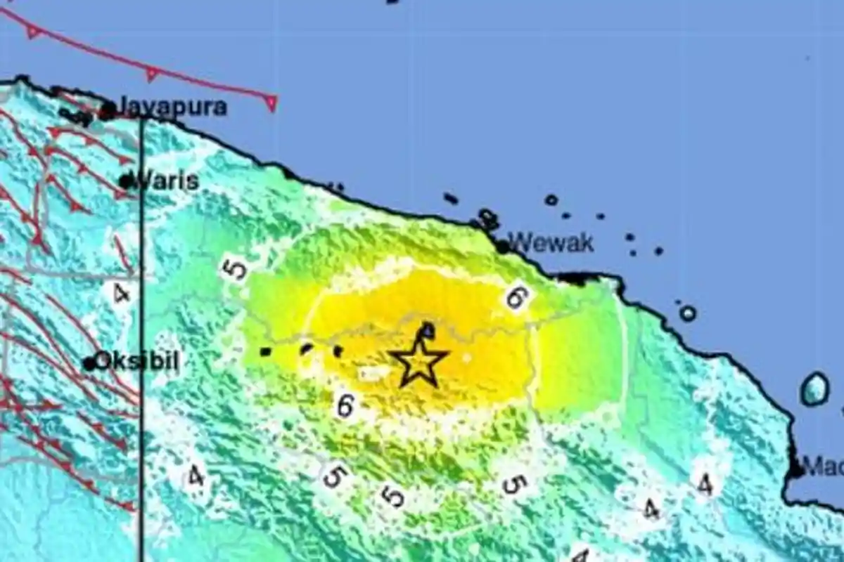 Gempa M 7.2 Hari Ini Senin 3 April 2023, Info BMKG Guncangan di Darat