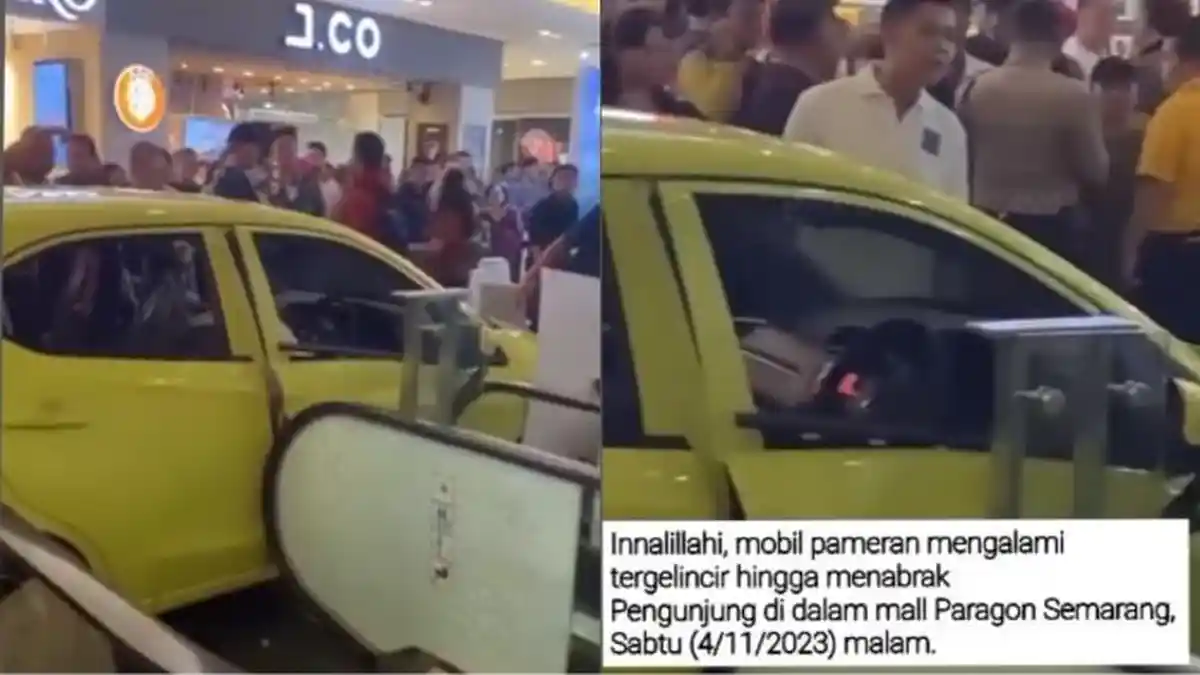 Viral Staf Marketing Tabrak Pengunjung saat Pameran Mobil di Mall, 2 Eskalator Rusak