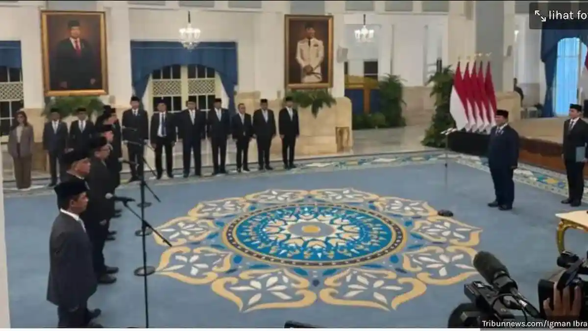 6 Pejabat Baru Kabinet Merah Putih Dilantik Presiden Prabowo, Abdul Kadir Karding Comeback