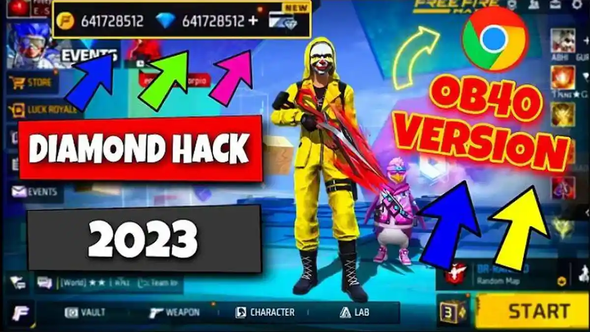 Diamond Unlimited 999999+, Download Free Fire MAX MOD APK Gratis 2023 V2.98.2, Item Terbuka Semua!