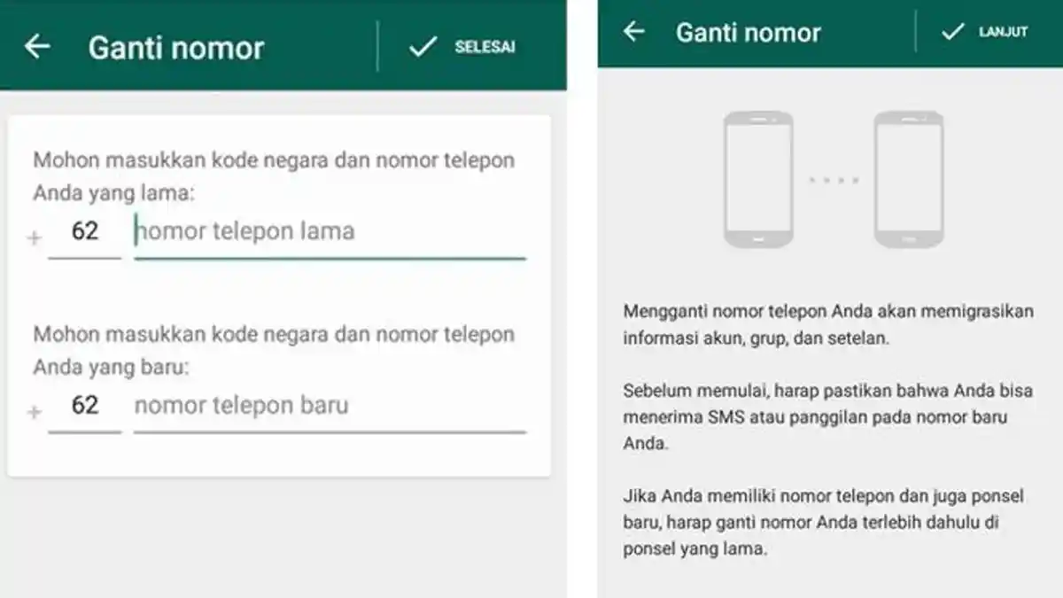 5 Hal yang Harus Anda Perhatikan Apabila Tidak Dapat Mengganti Nomor Telepon di WhatsApp