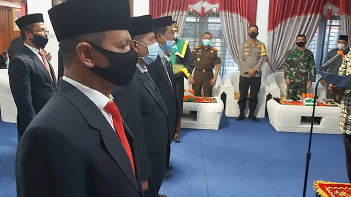 Pelantikan Pejabat Eselon II di Pidie, Tujuh Dilantik dan Empat 
