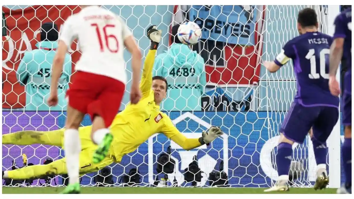Tepis Tendangan Penalti Messi, Kiper Szczesny Catatkan Rekor Baru Selama 20 Tahun Terakhir