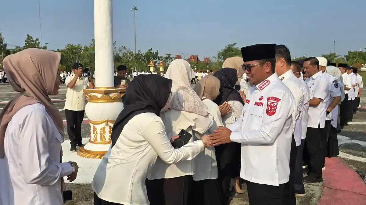 Kebutuhan Pegawai Cukup dan Efisien Anggaran, Pemda Pelalawan Tak Ajukan Penerimaan CPNS Tahun Ini - Tribunpekanbaru.com