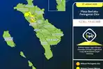 Peringatan Dini Cuaca Sumbar: Hujan Lebat Berpotensi di Wilayah Palembayan dan Kayu Tanam