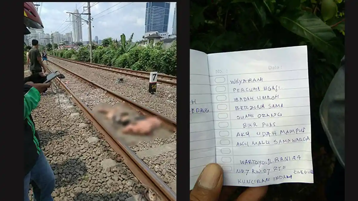 Istri Diduga Selingkuh, Suami Bunuh Diri & Ditemukan 2 Surat di Saku, 'Aku Malu sama Warga'