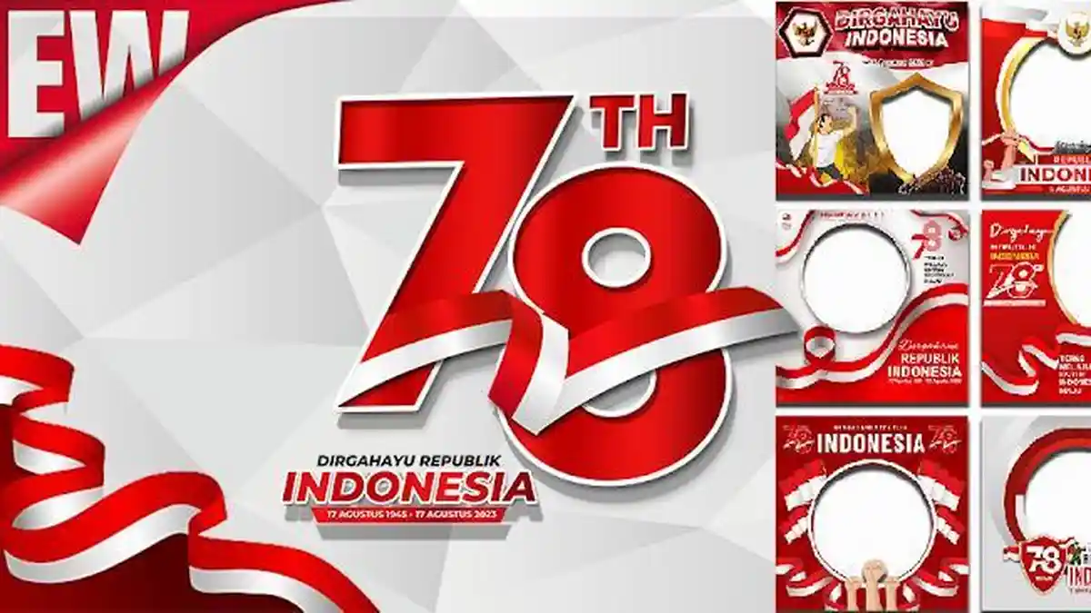 50 Twibbon HUT RI yang Ke-78 Lengkap dengan Cara Membuatnya