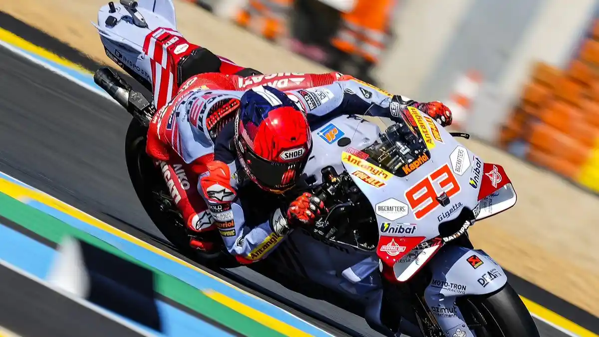 SIARAN Langsung MotoGP Inggris 2024 Jam 19.00 WIB, Marquez Sadar Diri Tak Bisa Kejar Juara Dunia