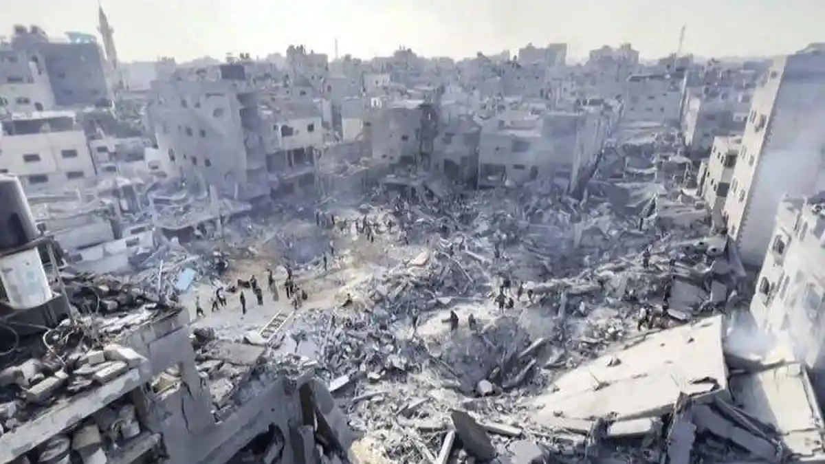 Israel Serang Gaza Saat Idul Fitri, 35 Orang Tewas