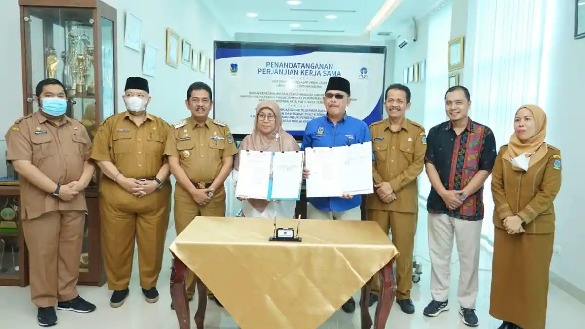 Tindak Lanjuti MoU, Pemko Tebingtinggi Lakukan Penandatanganan Kerja Sama dengan Universitas Terbuka