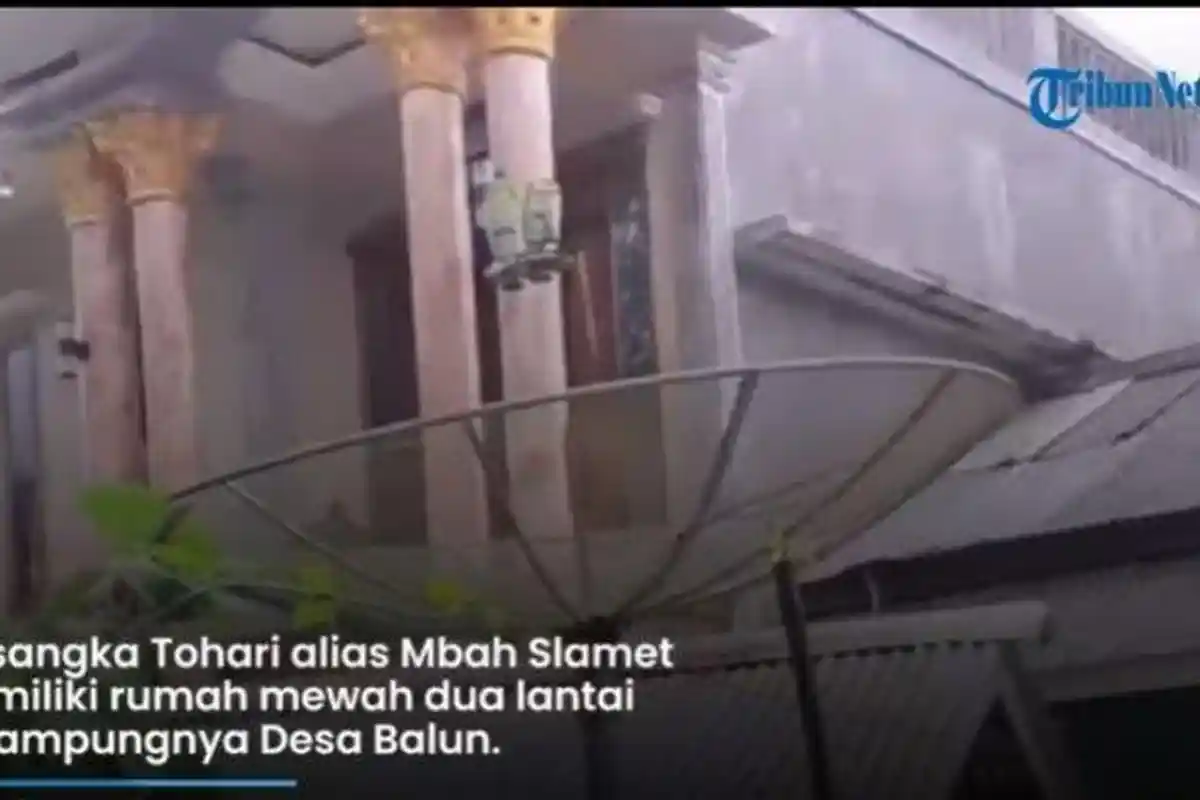 MEWAHNYA Rumah Mbah Slamet, Dukun Pengganda Uang yang Habisi Kliennya, Ada Ruangan Khusus Ritual