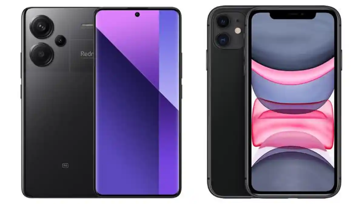 Perbandingan Spek dan Harga HP Xiaomi Redmi Note 13 Pro Plus 5G dengan iPhone 11