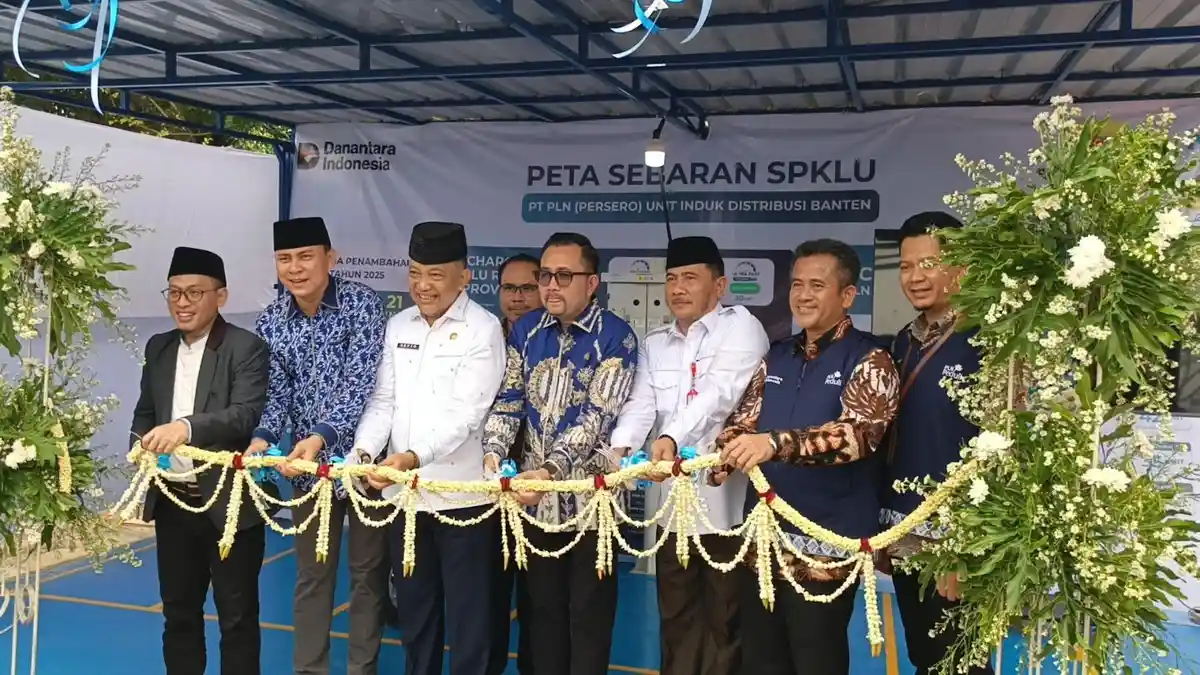 PLN UID Banten Resmikan SPKLU di SMK Jaya Buana Tangerang, Jadi yang Pertama di Satuan Pendidikan