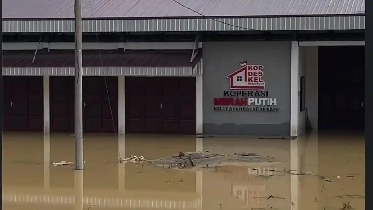 Kopdes di Rantauprapat Terendam Banjir Tak Libatkan Lurah, Tanggul Akan Diperbaiki dan Ditinggikan