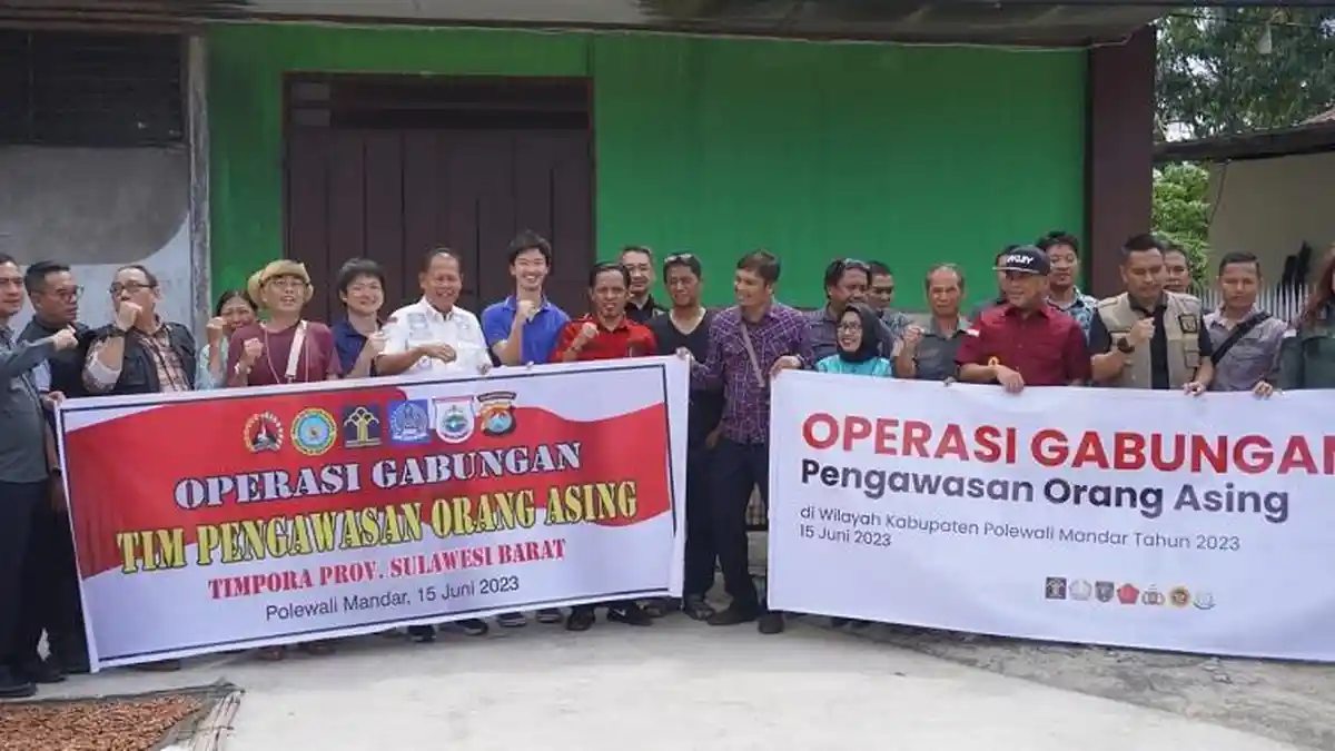 Kepala Kemenkumham Sulbar Pimpin Operasi Gabungan Pengawasan Orang Asing di Polman