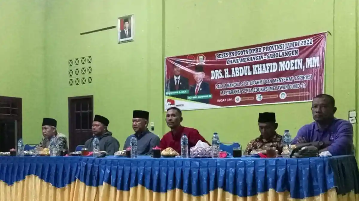 Abdul Khafid Moein Reses di Tabir Selatan, Terima Usulan Soal Rehab Jalan