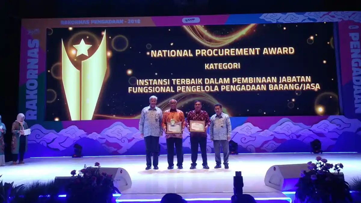 Buktikan Integritas, Kementan Raih Penghargaan dari LKPP