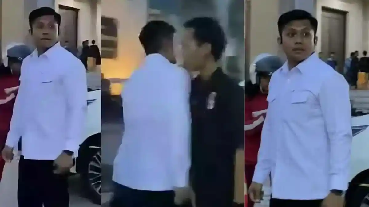 Viral Arogan ke Mahasiswa, Ajudan Gubernur Kaltim Minta Maaf