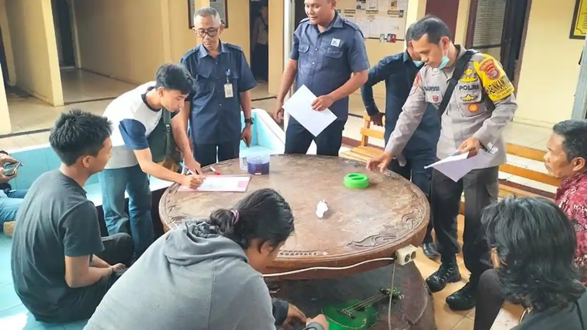 Mabuk hingga Meresahkan Warga, Dua Mahasiswa di Bandar Lampung Diamankan Polisi