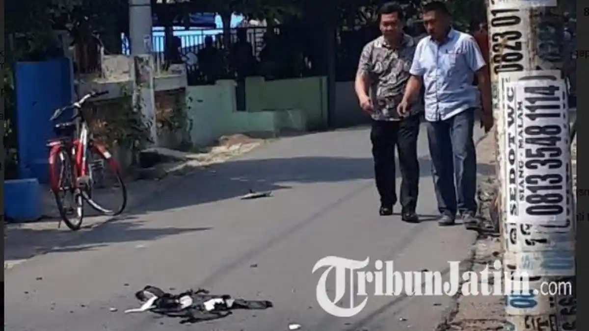 Usai Ledakan Bom di Pasuruan Pria Ini Kabur dari Rumah dengan Tas Hitam