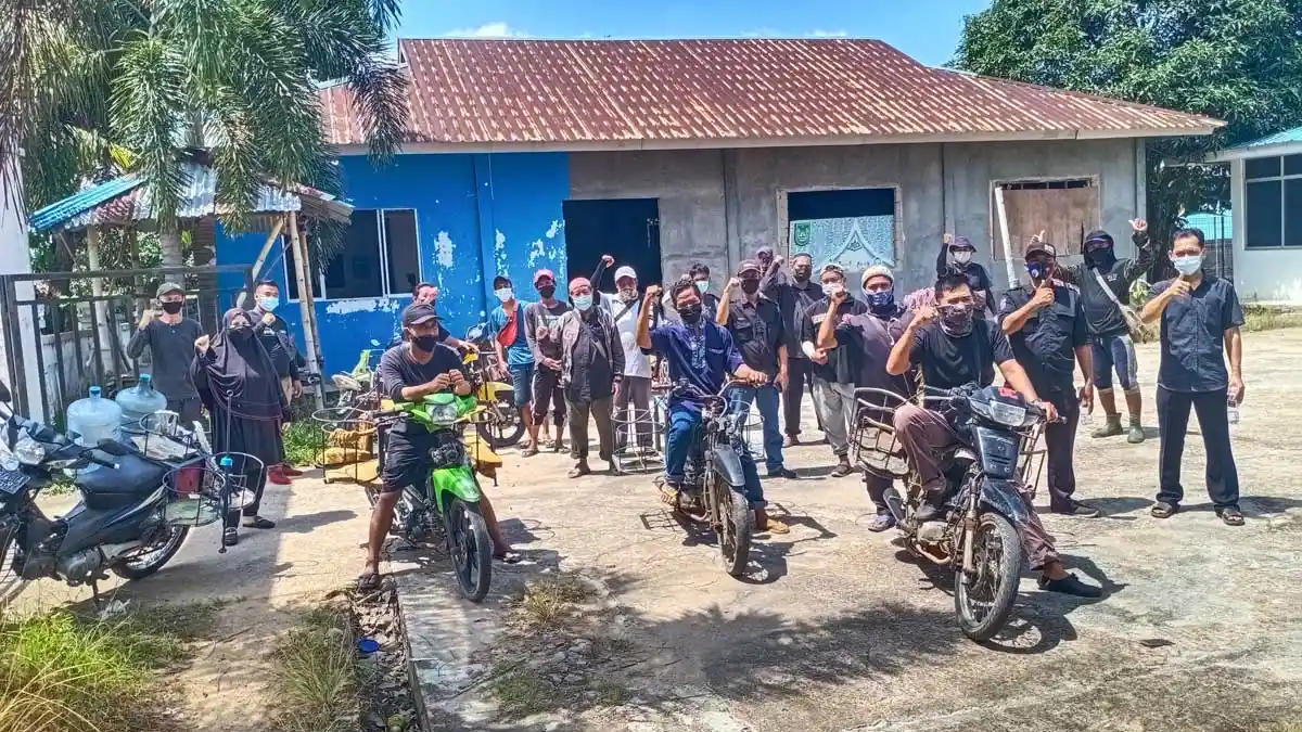Pedagang Depot Air Isi Ulang Protes Air Mindy, Datangi Lurah Tanjung Sengkuang